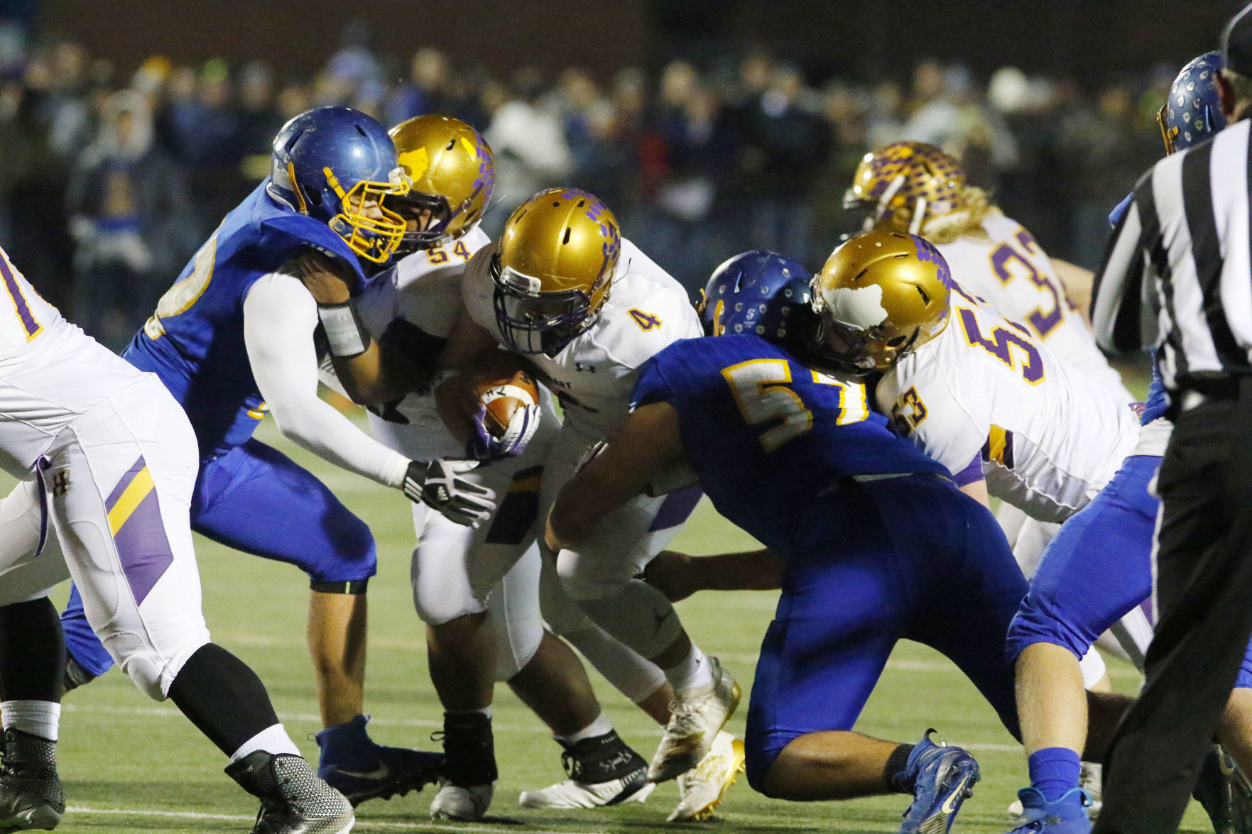 Gallery: 4A football semistate: Hobart vs. East Noble